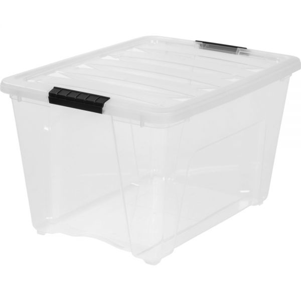 Iris Stackable Clear Storage Boxes