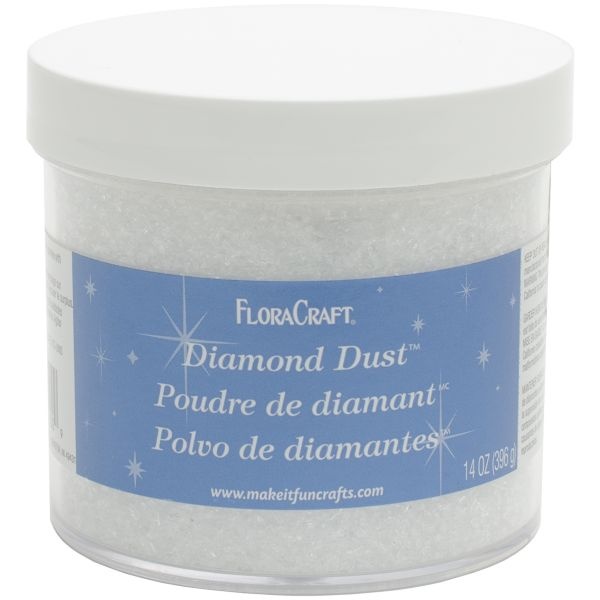 Buy Floracraft Diamond Dust Glitter 14Oz Online - Add Luxury to Your Decor SPY-NOTM292966