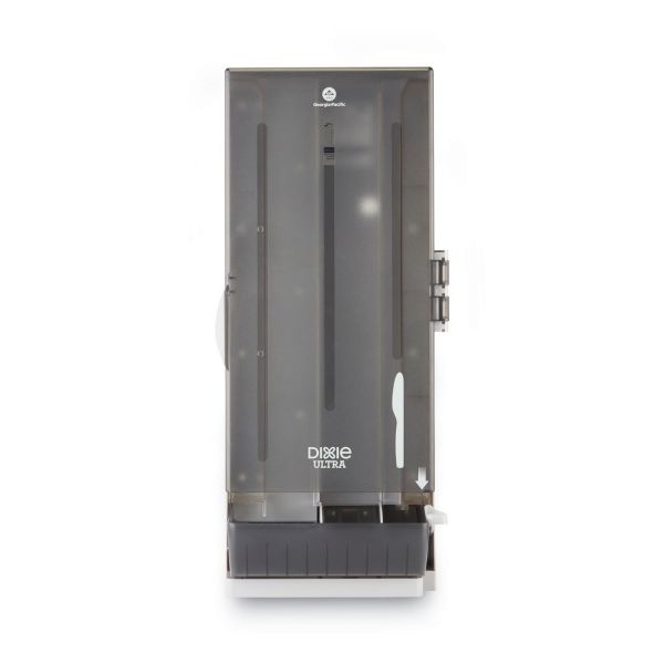 Dixie Ultra Smartstock Knife Dispenser, Series B, 10" X 8.78" X 24.75", Smoke
