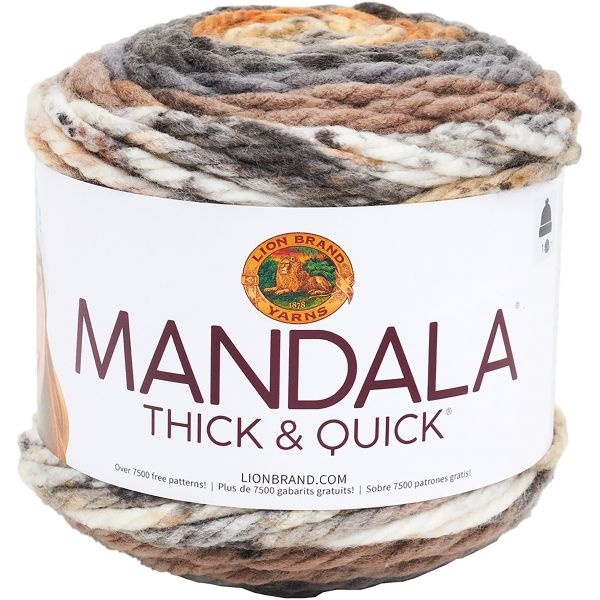 Lion Brand Mandala Thick & Quick Yarn - Stairwell