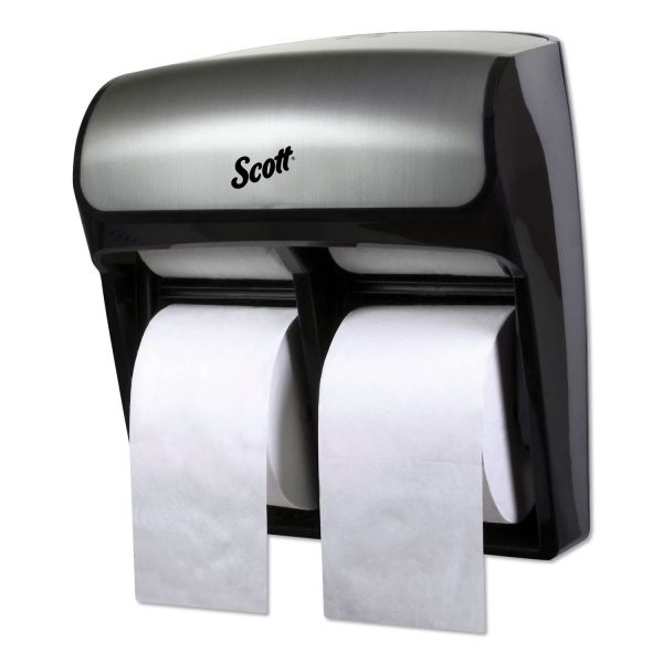 Scott Pro High Capacity Coreless Srb Tissue Dispenser, 11.25 X 6.31 X 12.75, Faux Stainless
