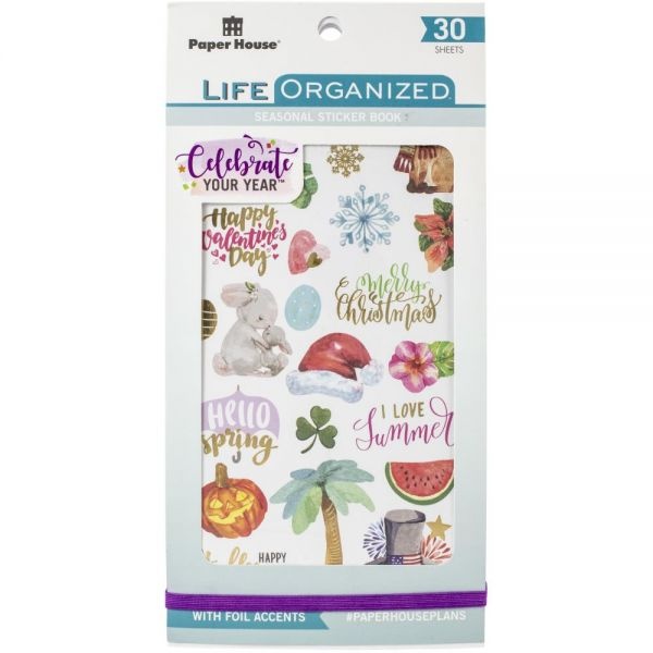 Paper House Sticker Book 30/Sheets