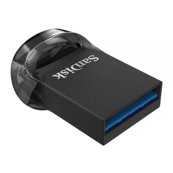 Sandisk Ultra Fit Usb 3.1 Flash Drive, 64Gb, Black, Sdcz430-064G-A46