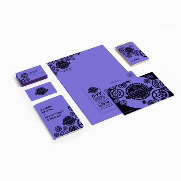 Astrobrights 8.5X11 Card Stock Paper - VENUS VIOLET - 65lb Cover