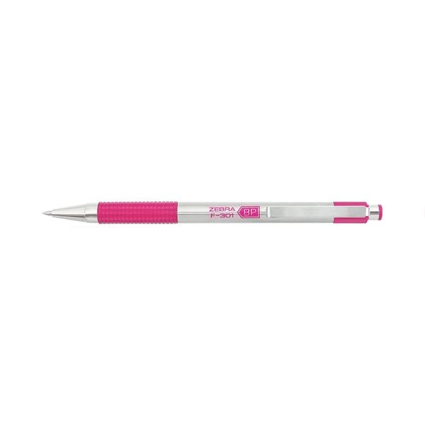 Zebra F-301 Lightweight Stainless Steel Ballpoint Pen