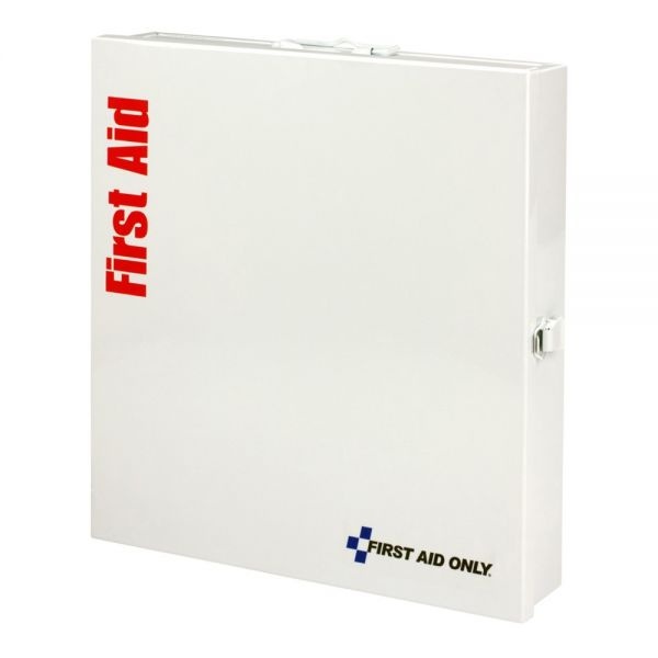 First Aid Only Ansi 2015 Smartcompliance General Business First Aid Station For 50 People, 241 Piece, Metal Case