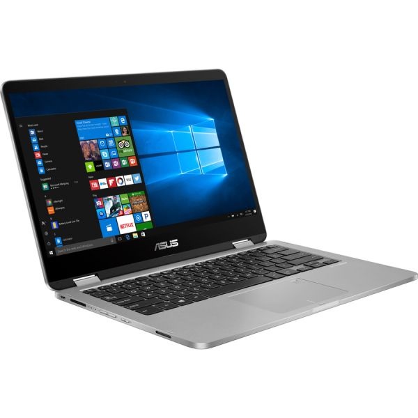 Asus Vivobook Flip 14 J401ma J401ma-Db02 14" Touchscreen Notebook - Hd - 1366 X 768 - Intel Celeron N4020 1.10 Ghz - 4 Gb Total Ram - 64 Gb Flash Memory