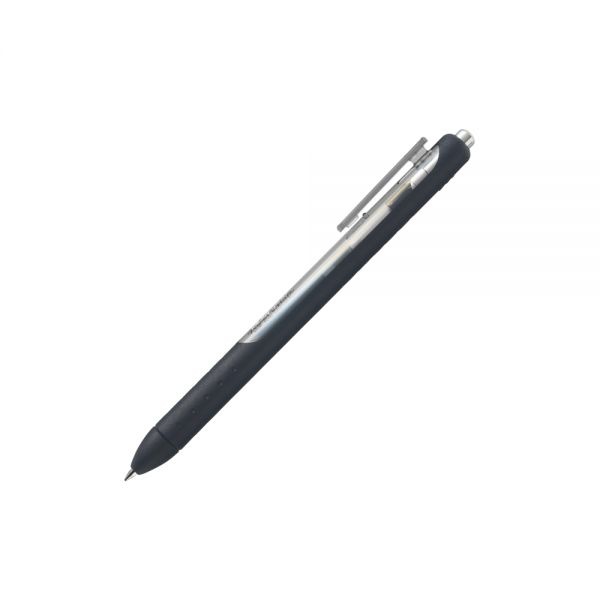 Paper Mate Inkjoy Retractable Gel Pens, Medium Point, 0.7 Mm, Black Barrels, Black Ink, Pack Of 3