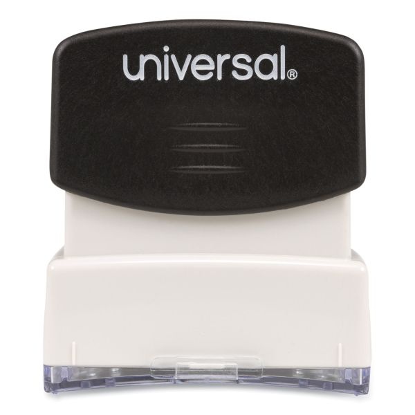 Universal Message Stamp, Faxed, Pre-Inked One-Color, Red