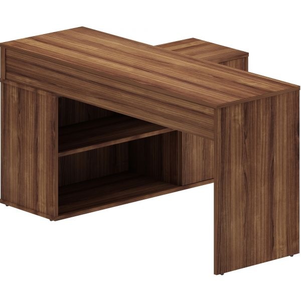 Lys L-Shape Workstation With Cabinet
