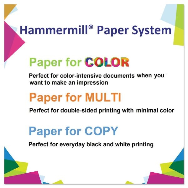 Hammermill Copier Digital Cover Stock, Ultra Smooth, 60 Lbs., 8 1/2 X 11, Photo White, 250 Sheets