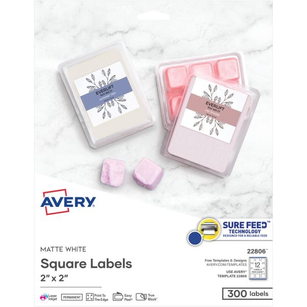 Avery Multipurpose Square Labels