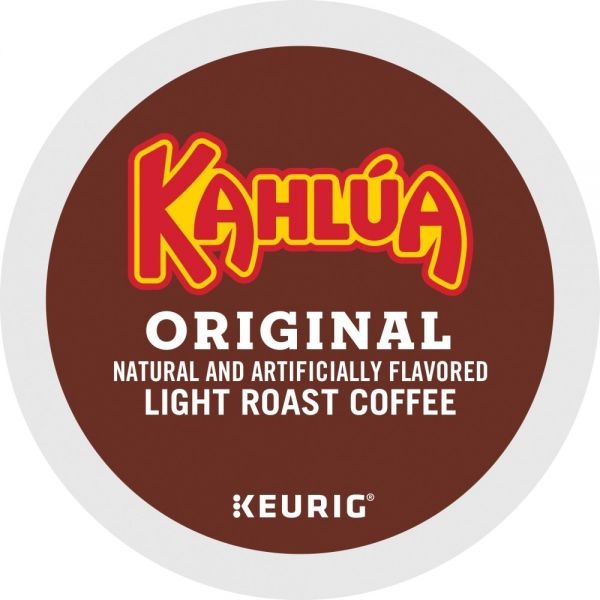 Kahlua Single-Serve Coffee K-Cup Pods, Arabica, Carton Of 24
