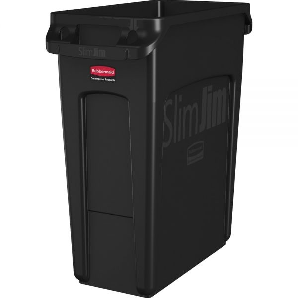 Rubbermaid Commercial Slim Jim 16-Gallon Vented Waste Container
