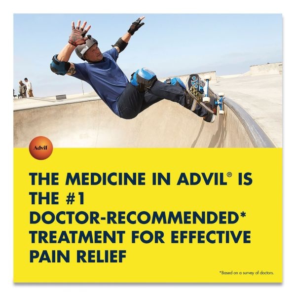 Advil Ibuprofen Pain Reliever Tablets, 100 Count