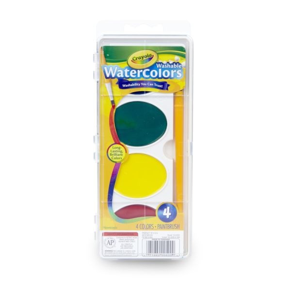 Crayola So Big Washable Watercolor Set, Set Of 4 Colors