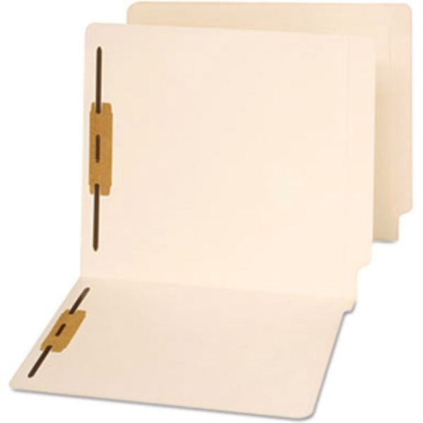 Universal Letter End Tab File Folder - 8 1/2" X 11" - 3/4" Expansion - 2 Fastener(S) - Manila - 50 / Box