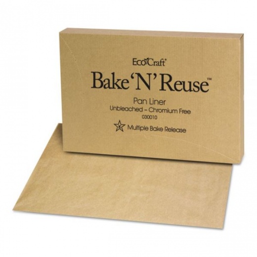 Bagcraft Ecocraft Bake 'N' Reuse Pan Liner, 16.38 X 24.38, 1,000/Carton