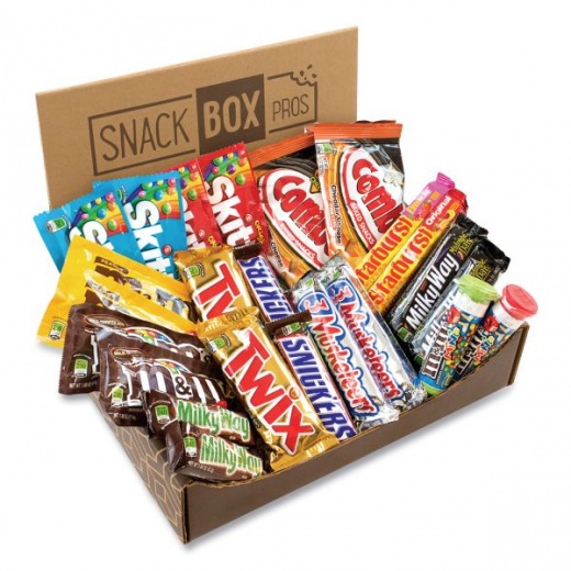 Mars Favorites Snack Box: 25 Assorted Snacks/Box