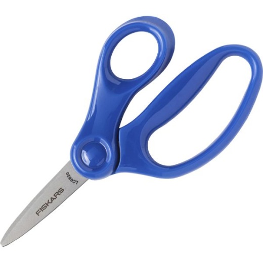 Fiskars 5" Pointed-Tip Kids Scissors for Little Crafters