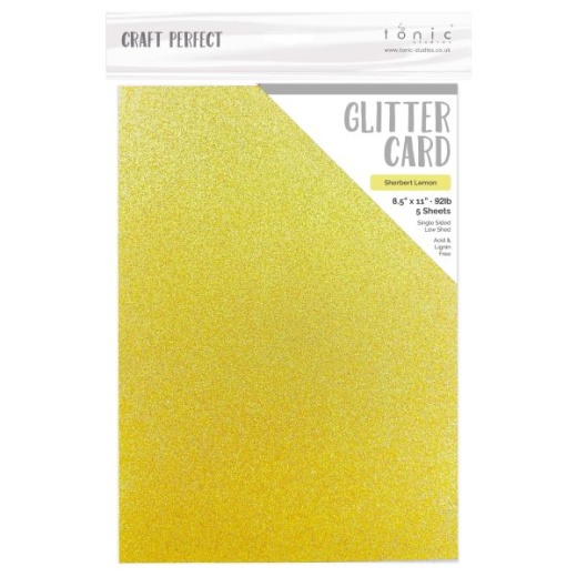 Craft Perfect Ombre Glitter Cardstock 8.5"X11"