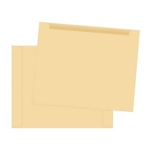 Quality Park Paper File Jackets, 9 1/2" x 11 3/4", Cameo, Box Of 100