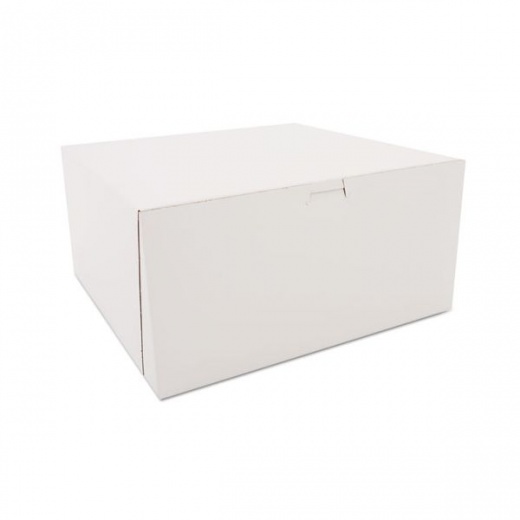 SCT White One-Piece Non-Window Bakery Boxes