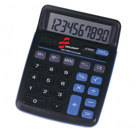 Skilcraft 10-Digit Calculator