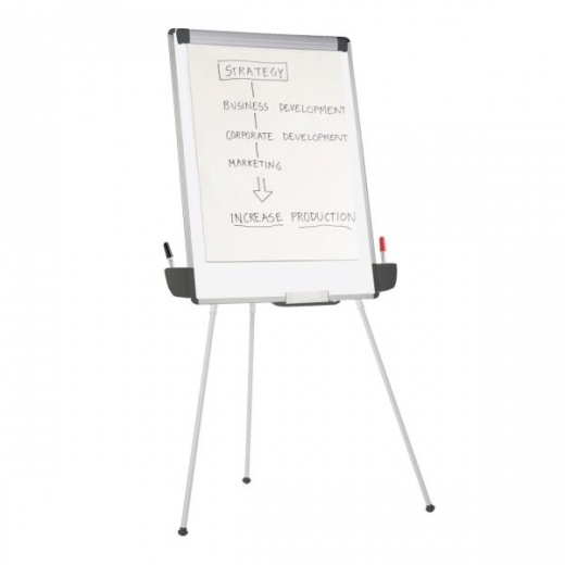 Tripod Non-Magnetic Dry-Erase Whiteboard Easel