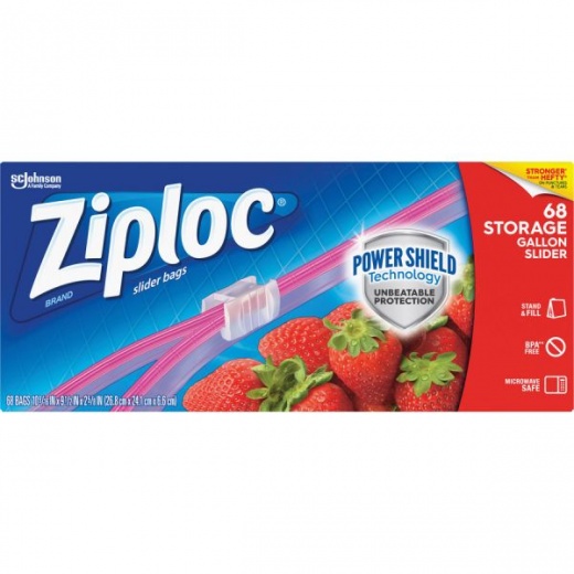 Ziploc Gallon Storage Slider Bags