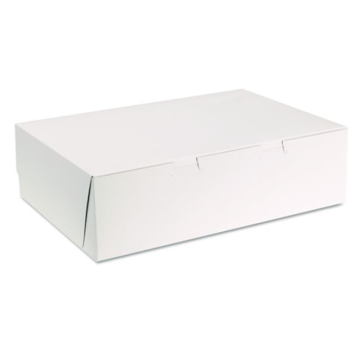 SCT White One-Piece Non-Window Bakery Boxes
