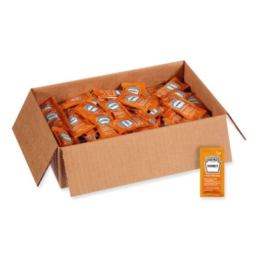 Heinz Single Serve Honey, 0.31 Oz Individually Wrapped, 200/Carton