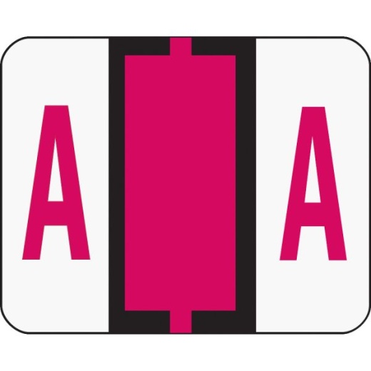 Smead BCCR Bar-Style Permanent Alphabetical Labels