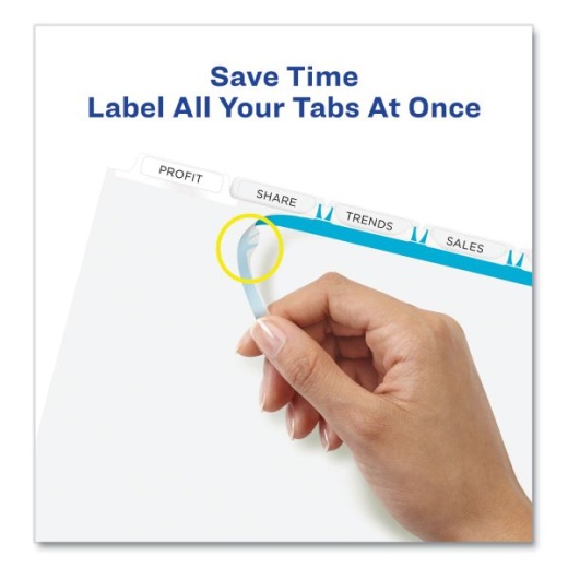 Avery Print And Apply Index Maker Clear Label Dividers