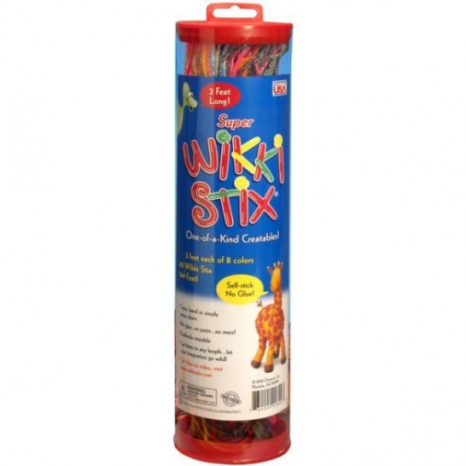 Super Wikki Stix 3' 48/Pkg - Creative Freedom for Kids & Adults