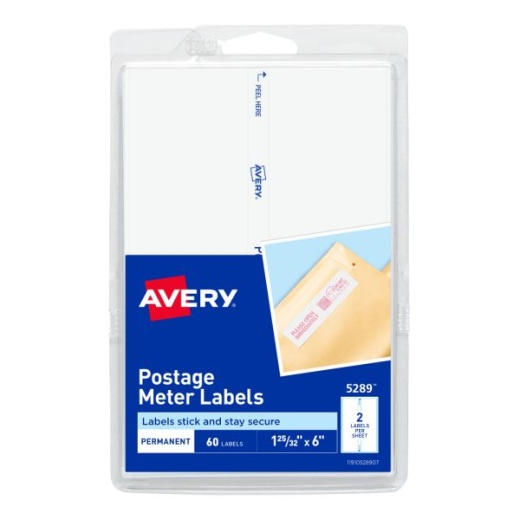 Avery Postage Meter Labels for Personal Post Office E700