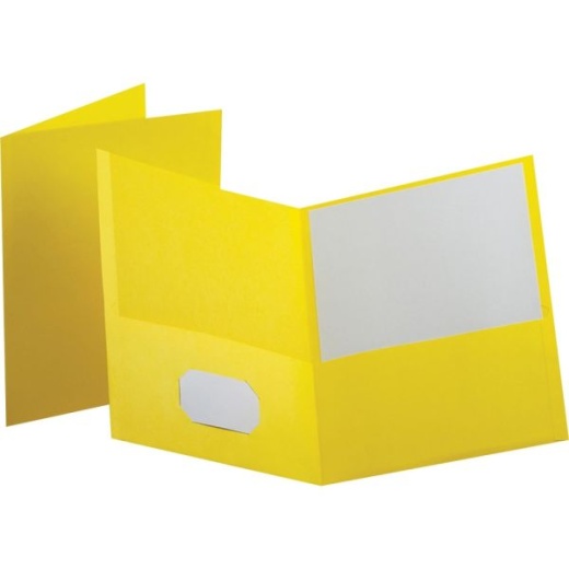 Oxford Letter Yes Pocket Folder