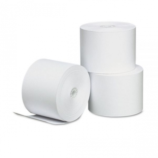 Universal Direct Thermal Printing Paper Rolls, 2.25" x 165 Ft, White, 3/Pack