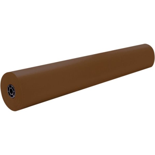 Pacon Rainbow Duo-Finish Kraft Paper Roll, 36" x 1000', Brown