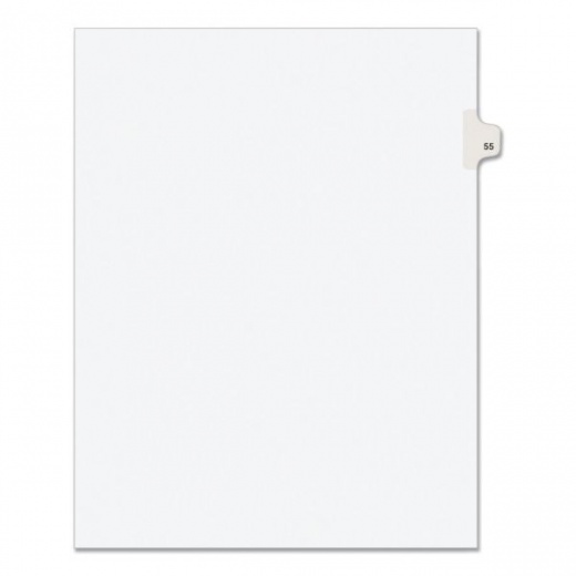 Avery Preprinted Legal Exhibit Side Tab Index Dividers