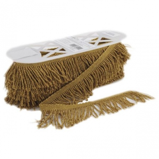 Simplicity Metallic Bullion Fringe 2"X9yd - Luxury Craft Trims