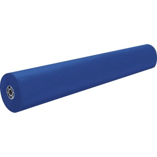 Pacon Rainbow Duo-Finish Kraft Paper Roll, 36" X 1000', Dark Blue