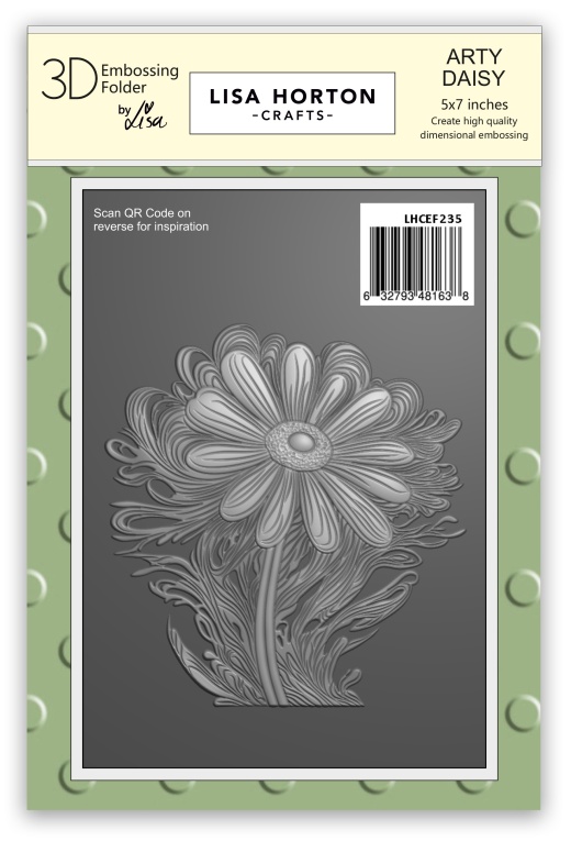Lisa Horton Crafts Embossing Folder 5"X7"
