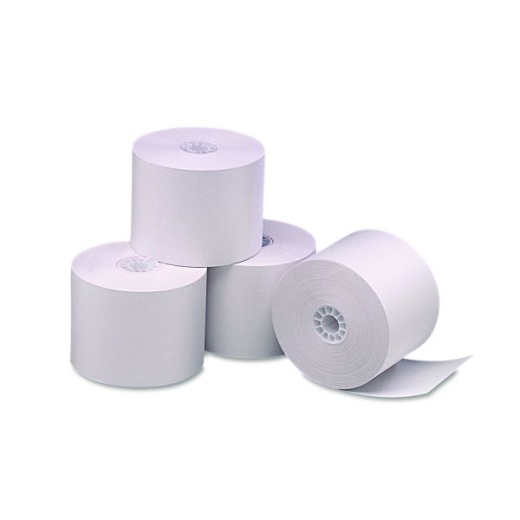 Iconex Direct Thermal Printing Thermal Paper Rolls, 2.25 x 165 Ft, White, 6/Pack