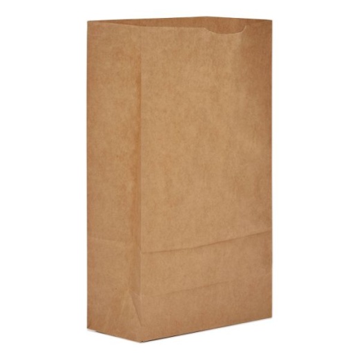 General Grocery Paper Bags, #6 Size, 6" X 3.63" X 11.06", Natural, 2,000/Bundle