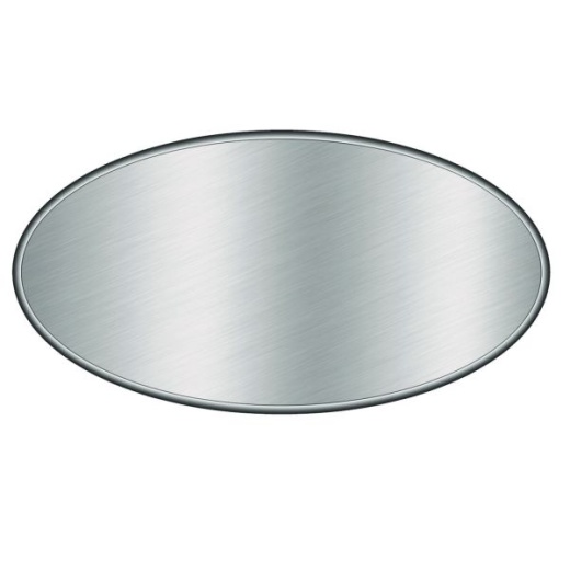 HFA Foil Laminated Board Lids - 9" Diameter, Silver, Aluminum, 500/Carton