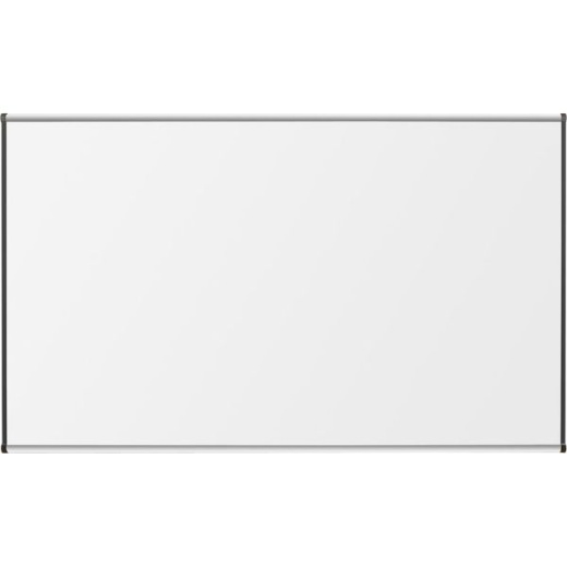 Lorell Porcelain Unframed Dry-Erase Whiteboard, 48" X 36", Satin Aluminum Frame