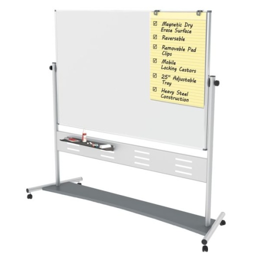 Mastervision Gold Ultra Evolution Revolver Magnetic Mobile Dry-Erase Whiteboard Easel