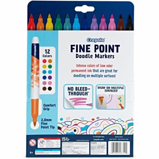 Signature Metallic Outline Paint Markers, Bullet Tip, Assorted Colors,  6/Pack - Office Express Office Products