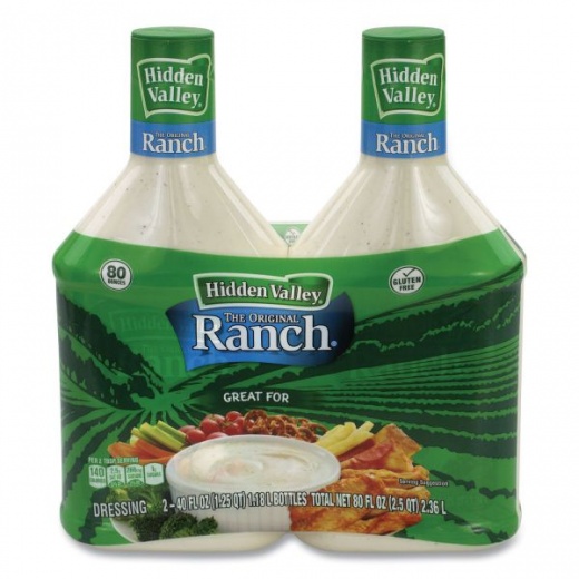 Hidden Valley Original Ranch Dressing - 2 x 40 Oz Bottles